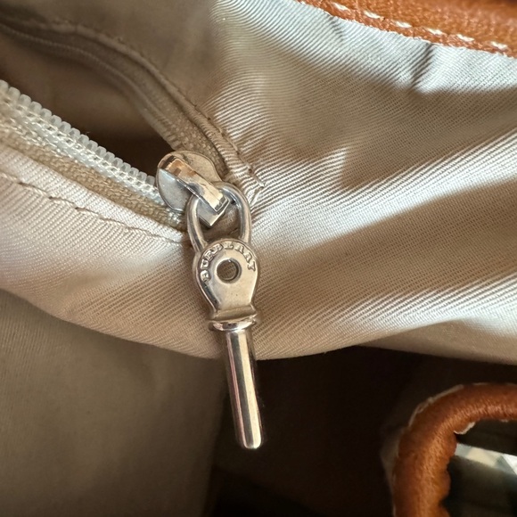 BURBERRY Vintage Blue Nova Check Convertible TOTE💙🔥HUGE! 19x10x6”🔥EVC🔥RARE🔥 - Picture 14 of 17